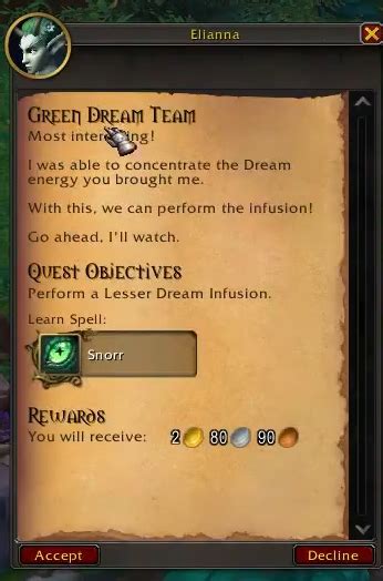 green dream team wow|More.